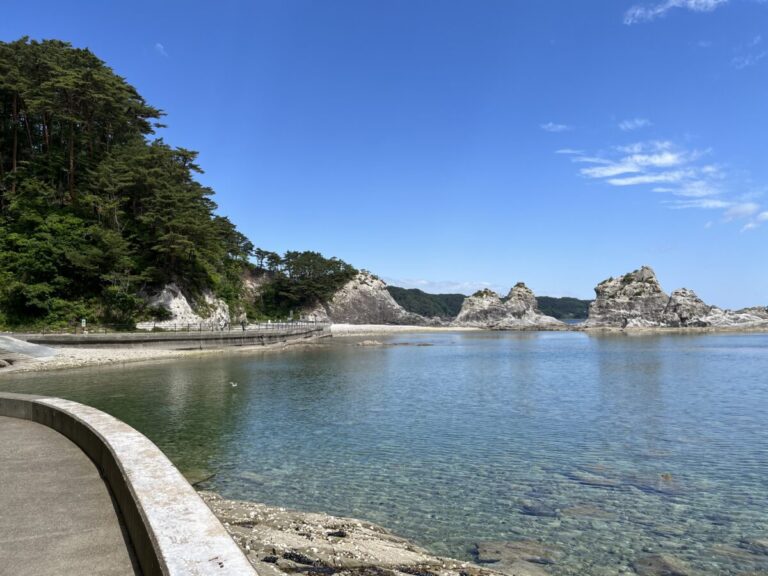 浄土ヶ浜の遊歩道!きれいな海を堪能しながらお散歩しよう