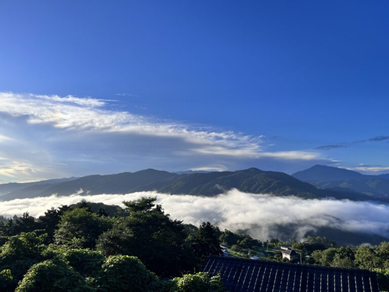 雲海と共に暮らす場所。│秘境の町、徳島県三好市