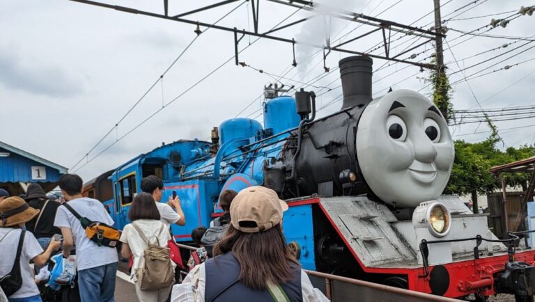 地元みんなで盛り上がる！大井川鐵道のきかんしゃトーマス号に乗ってきた