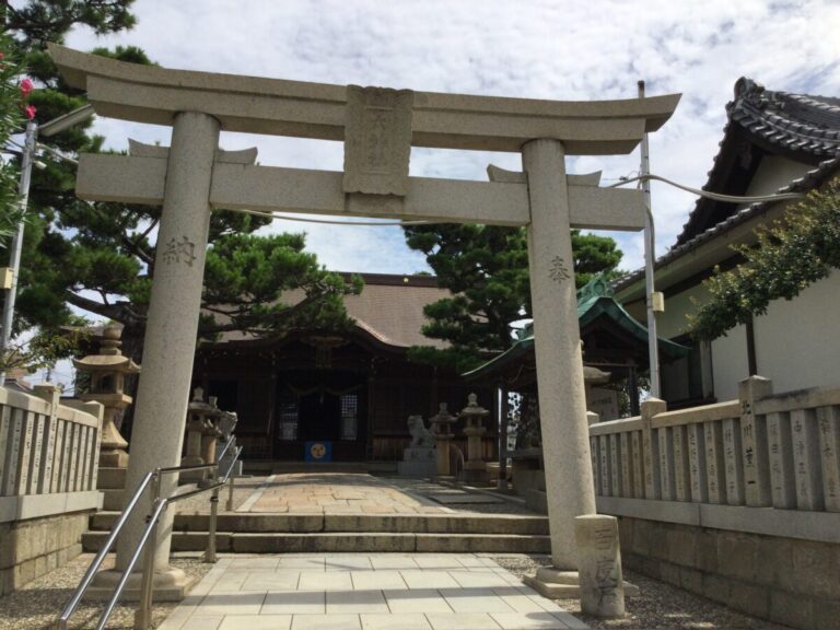 カラフルな御朱印が人気の舞子六神社