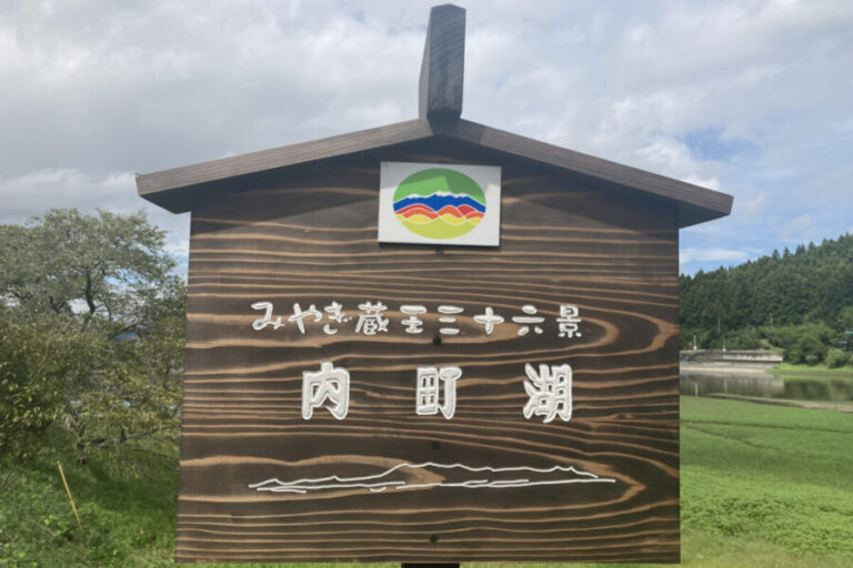 自然豊かで白鳥も見られる！？みやぎ蔵王三十六景の1つ「内町湖」