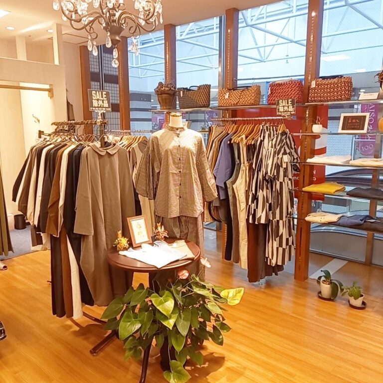 富士山の麓にあるお洋服屋さん「garnet pomme（ガーネットポム）」