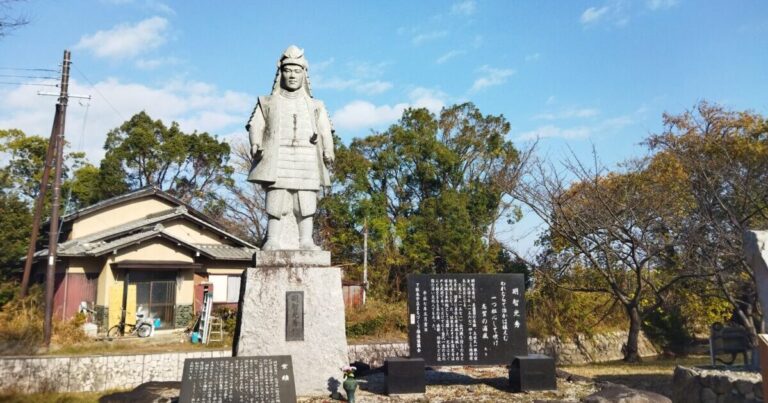 期間限定!?幻の坂本城址が出現｜滋賀県大津市