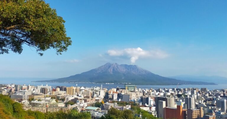 鹿児島で桜島の絶景を360度満喫!フェリーや城山からの眺望も