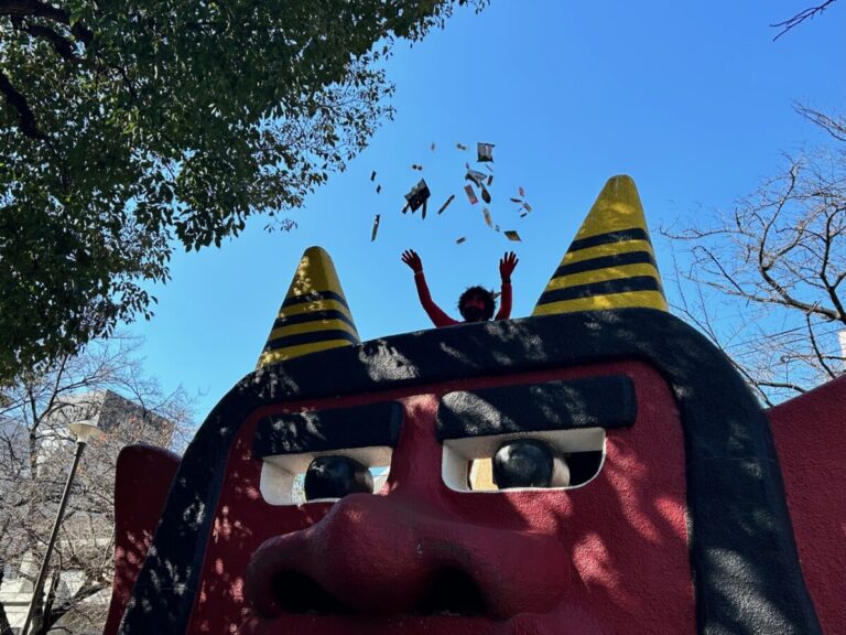 親子で盛り上がる！！保育園主催の節分イベント「お菓子まき@オニ公園」をレポート