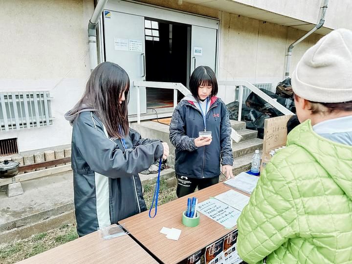 防災キャンプの様子