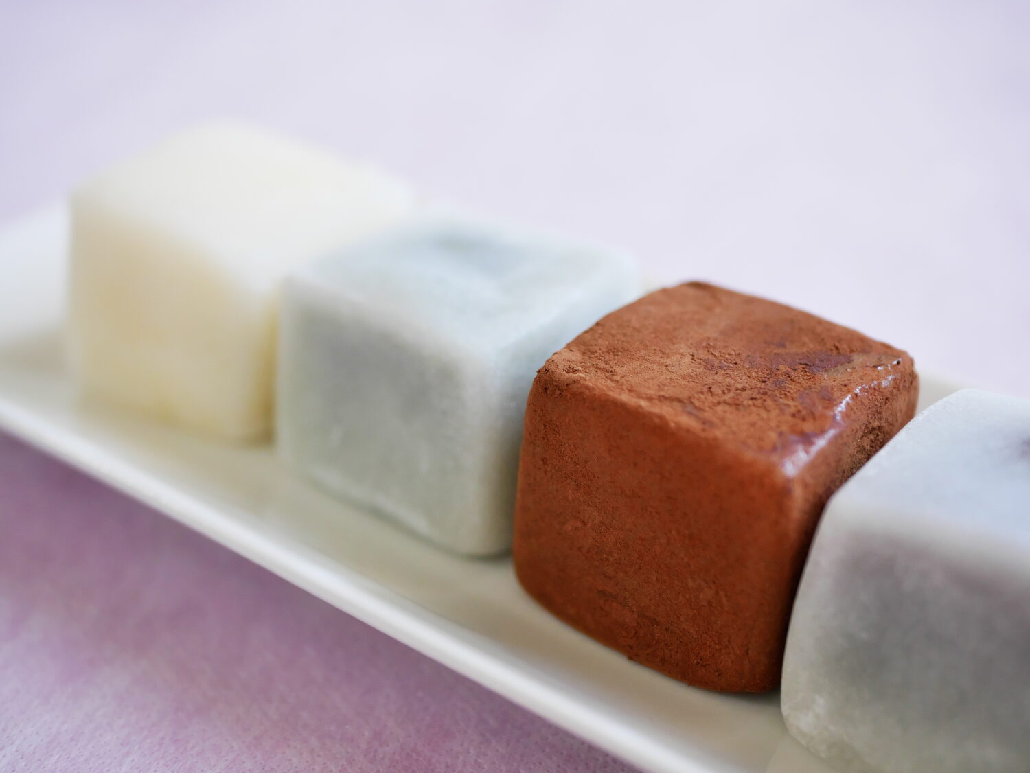 横一列に並んだ「MOCHI cube®」