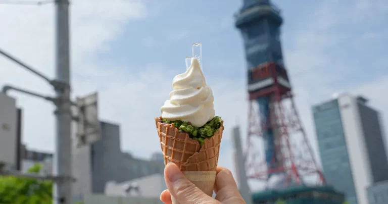 絶好のロケーションでおすすめのソフトクリームを食べよう！｜北海道札幌市
