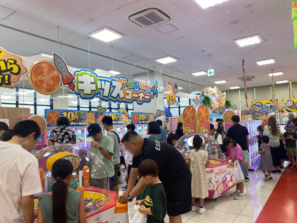 ぐるぐる大帝国大和店のキッズコーナー