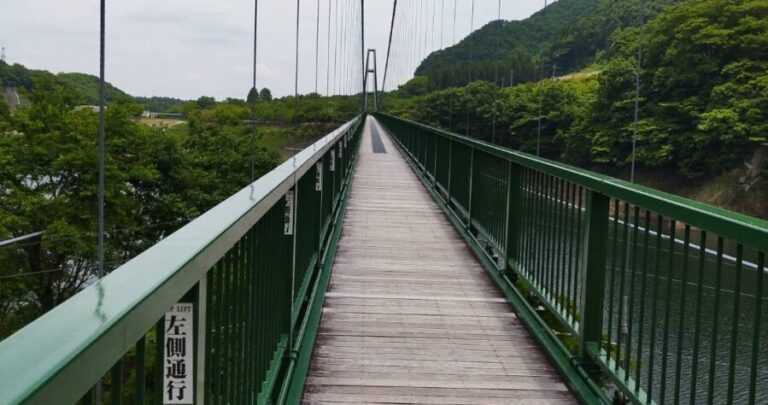 全長320メートルの歩行者専用吊橋！雄大な景色を堪能できるもみじ谷大吊橋｜栃木県那須塩原市