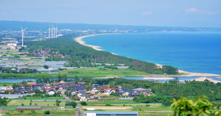 地元民も知らない超穴場!湯梨浜の絶景スポット「馬ノ山展望台」に行ってみよう