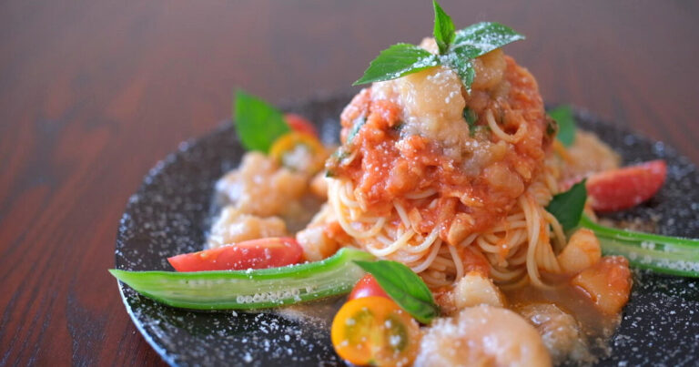 赤磐で真の地産地消に挑戦する【E-Flat】｜清水白桃のパスタなど『野菜が主役のイタリア料理』は超絶品（後編）
