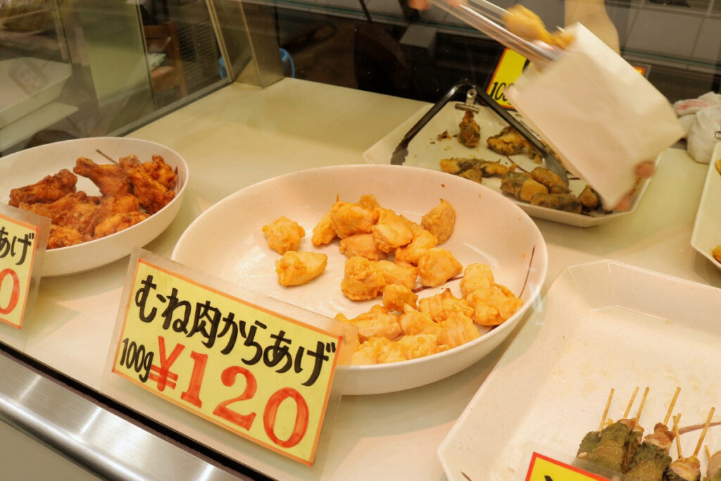 布施妖怪ガチャーかしわ屋鳥しげのむね肉からあげ