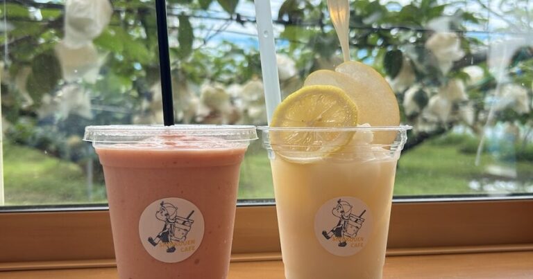 【しんこう園】くだもの王国はるなで旬のフルーツを堪能できる果樹園＆おしゃれカフェ