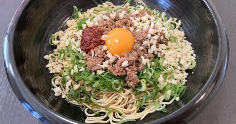 広島駅近グルメ【元祖広島まぜ麺一平や】｜一度食べたらまた行きたくなる店