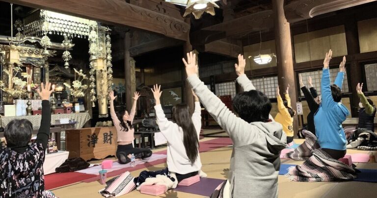パワースポットでヨガ・ピラティスを！木之本地蔵院『寺ヨガスタジオ』｜滋賀県長浜市