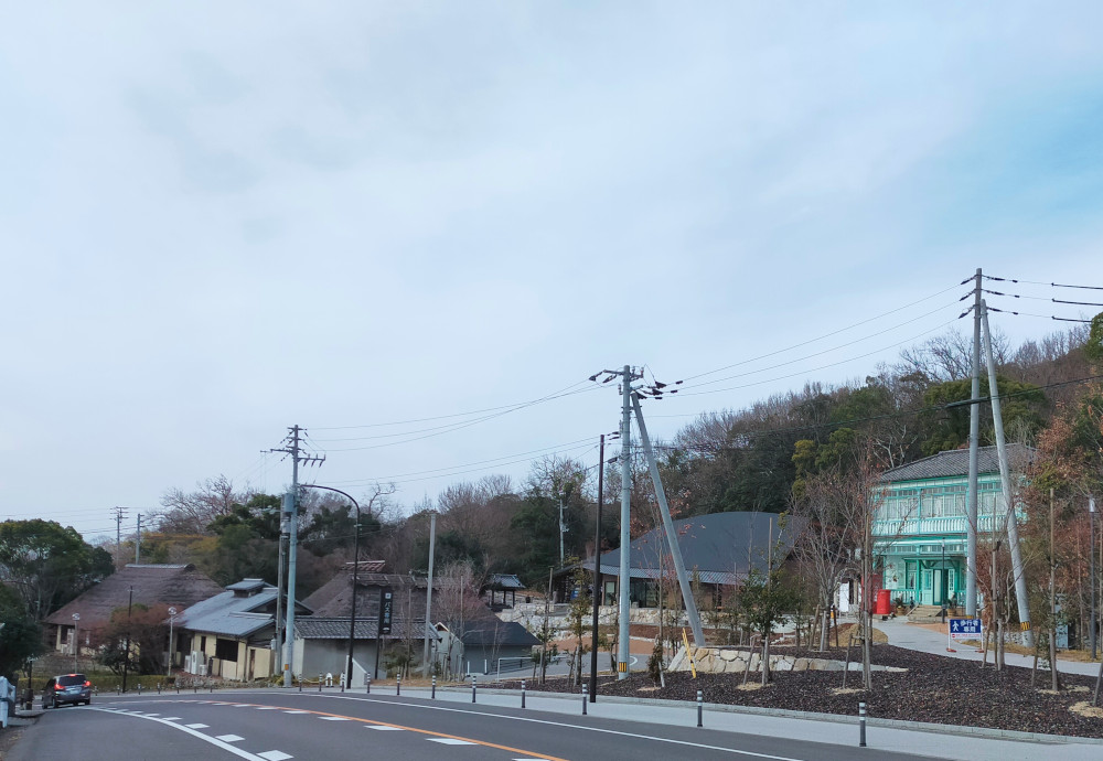 屋島のふもとにある四国村ミウゼアム