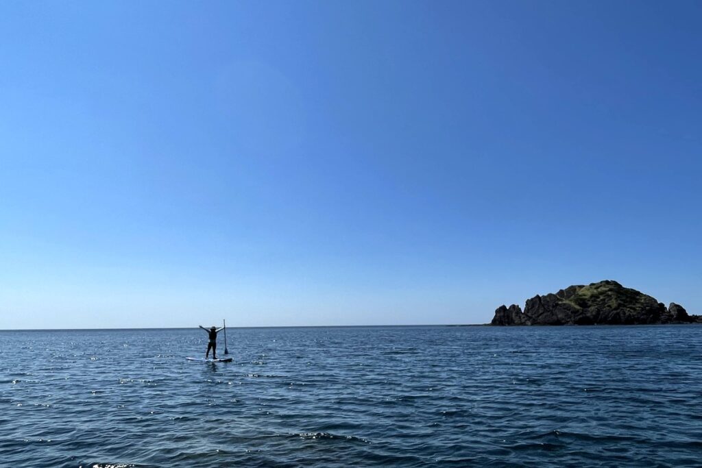 SUP、日本海、兵庫