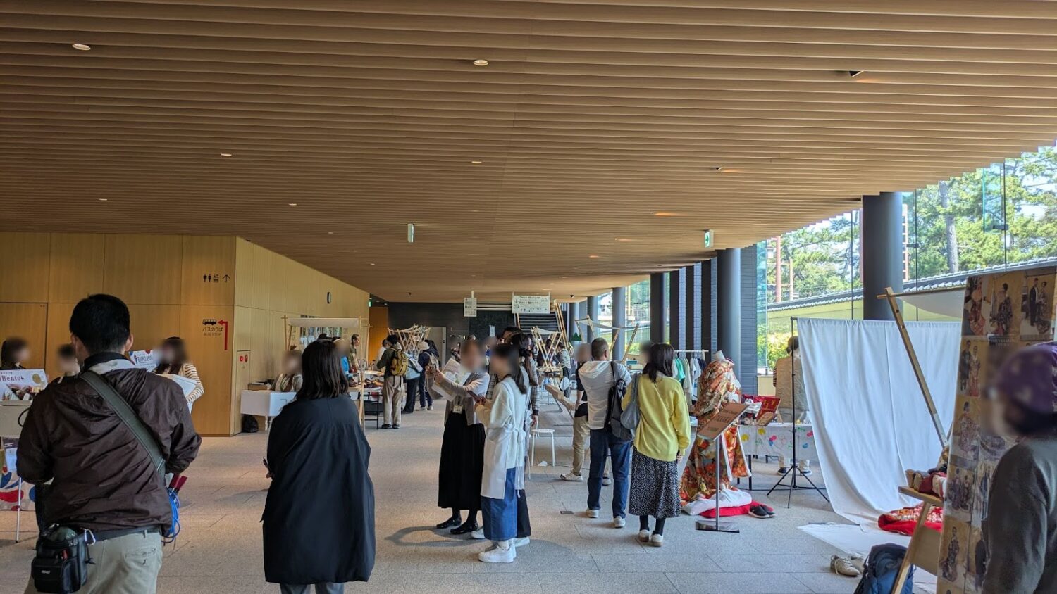 開催前の会場の様子