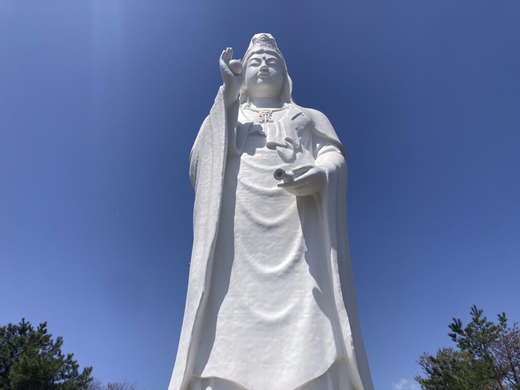 高さ100mのラスボス！？仙台市を見守る「仙台天道白衣大観音」