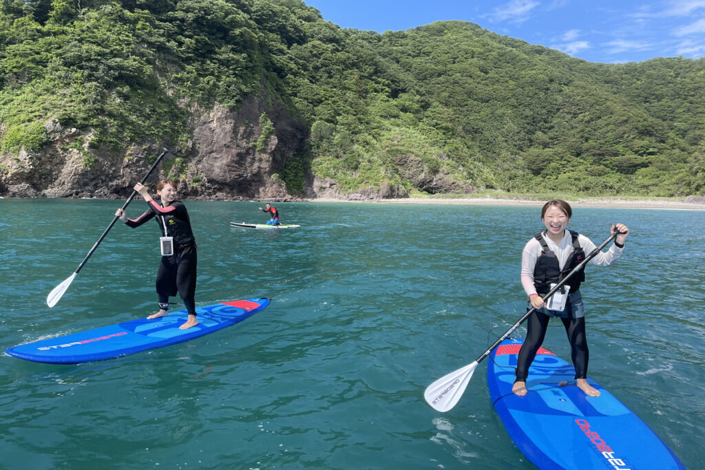 SUP、兵庫、日本海