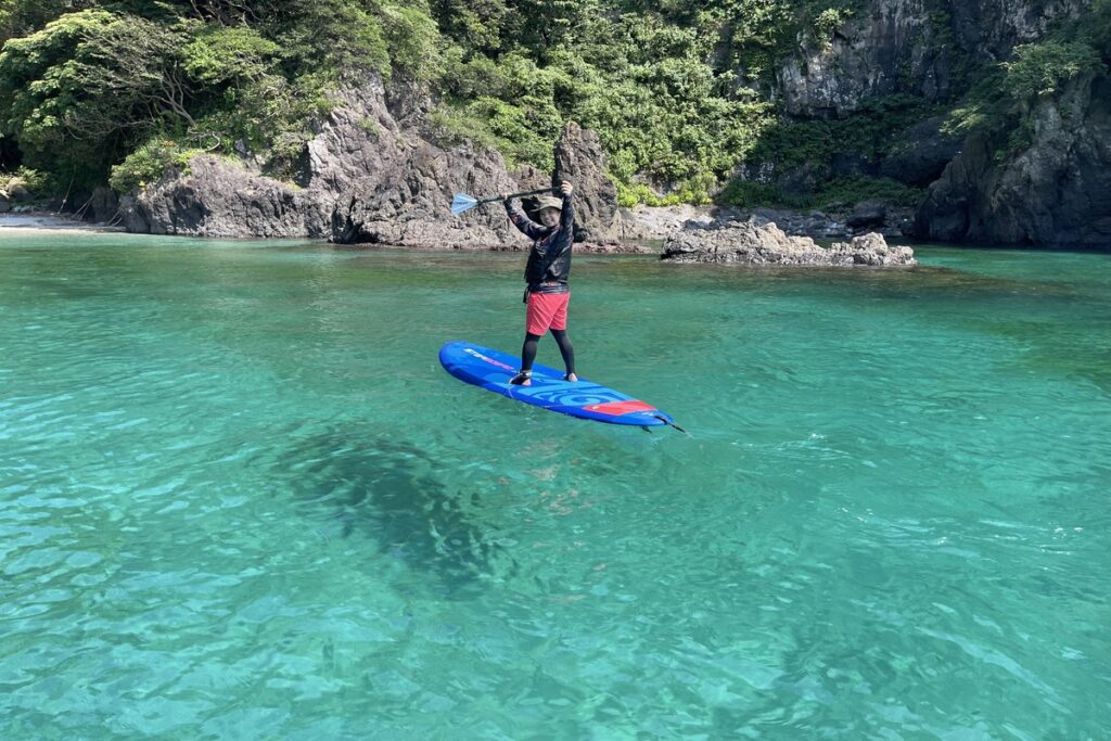 SUP、日本海、兵庫