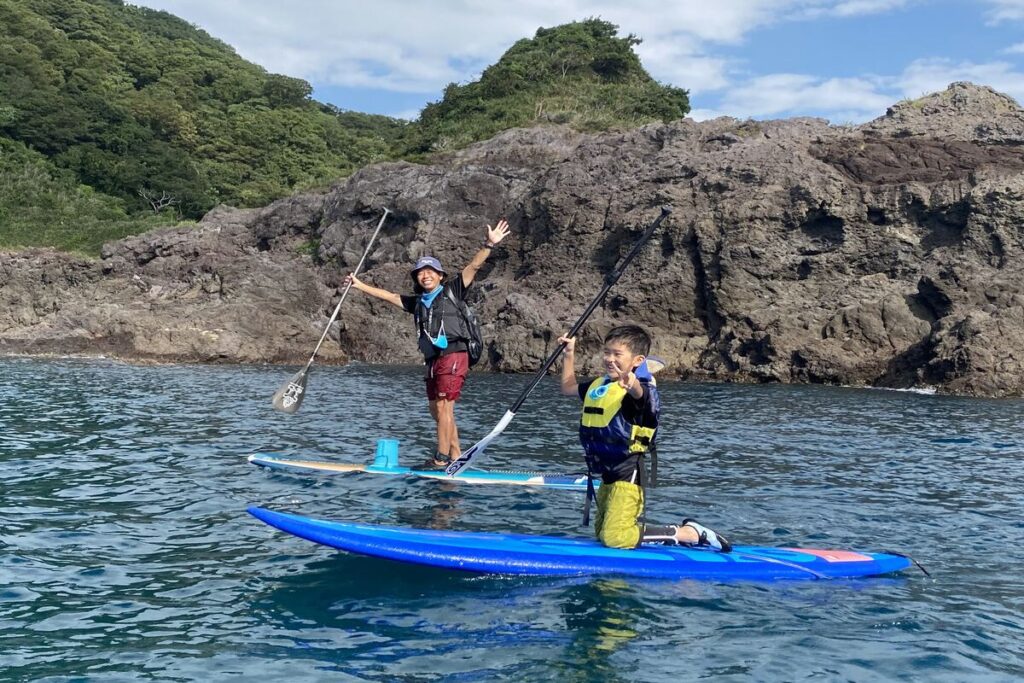 SUP、子供、兵庫