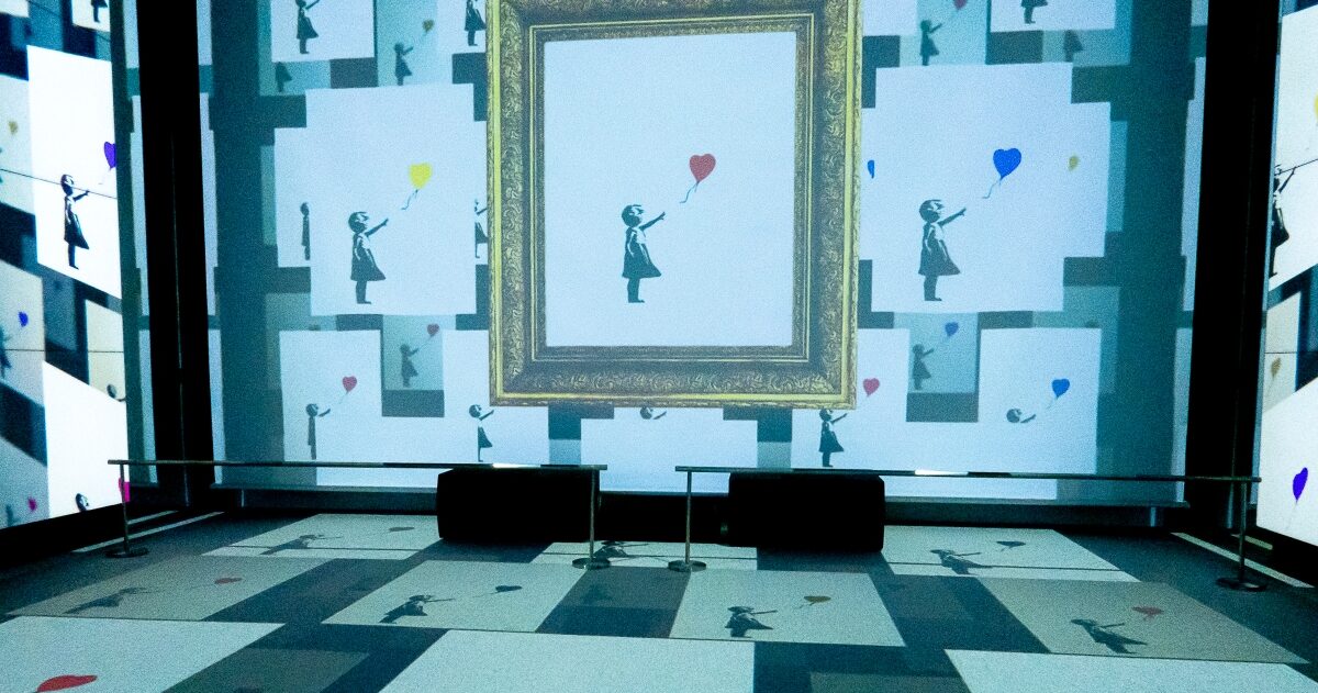 バンクシーの作品を一度に3作品も鑑賞できる！GMOデジタル美術館