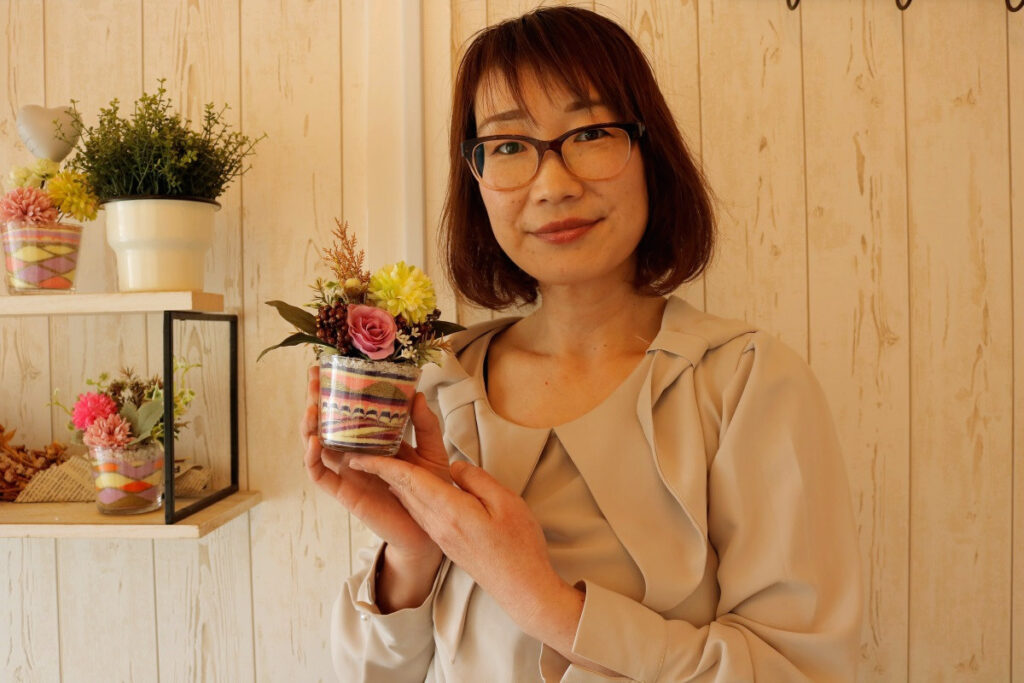 サンドアート講師eriさん