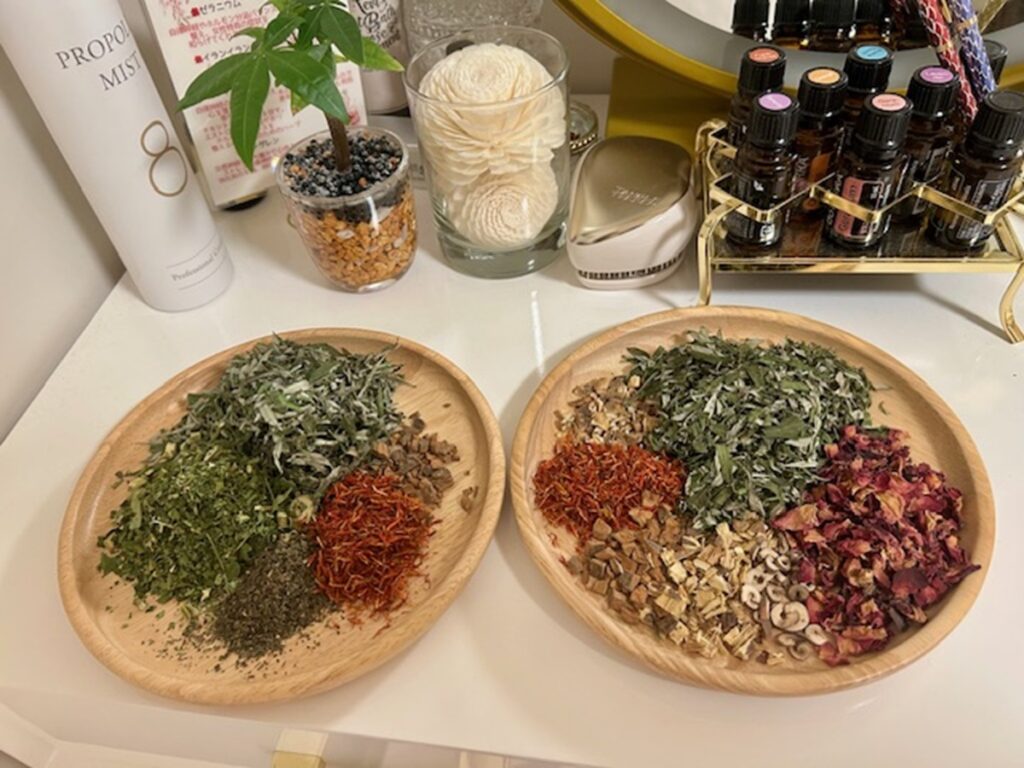 よもぎとハーブブレンド