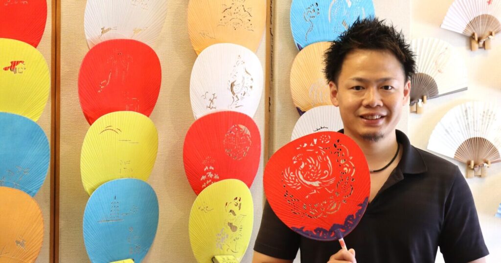 奈良団扇 池田含香堂6代目