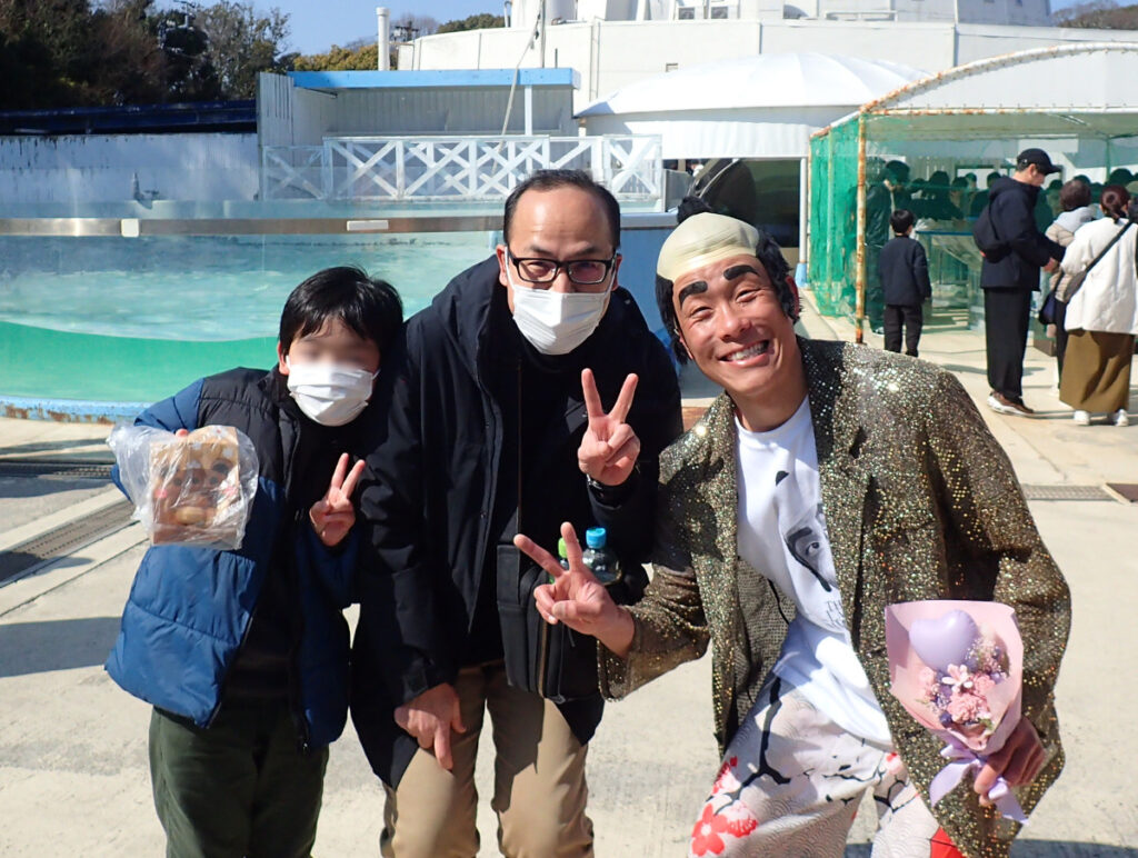 世直し侍さんとパチリ