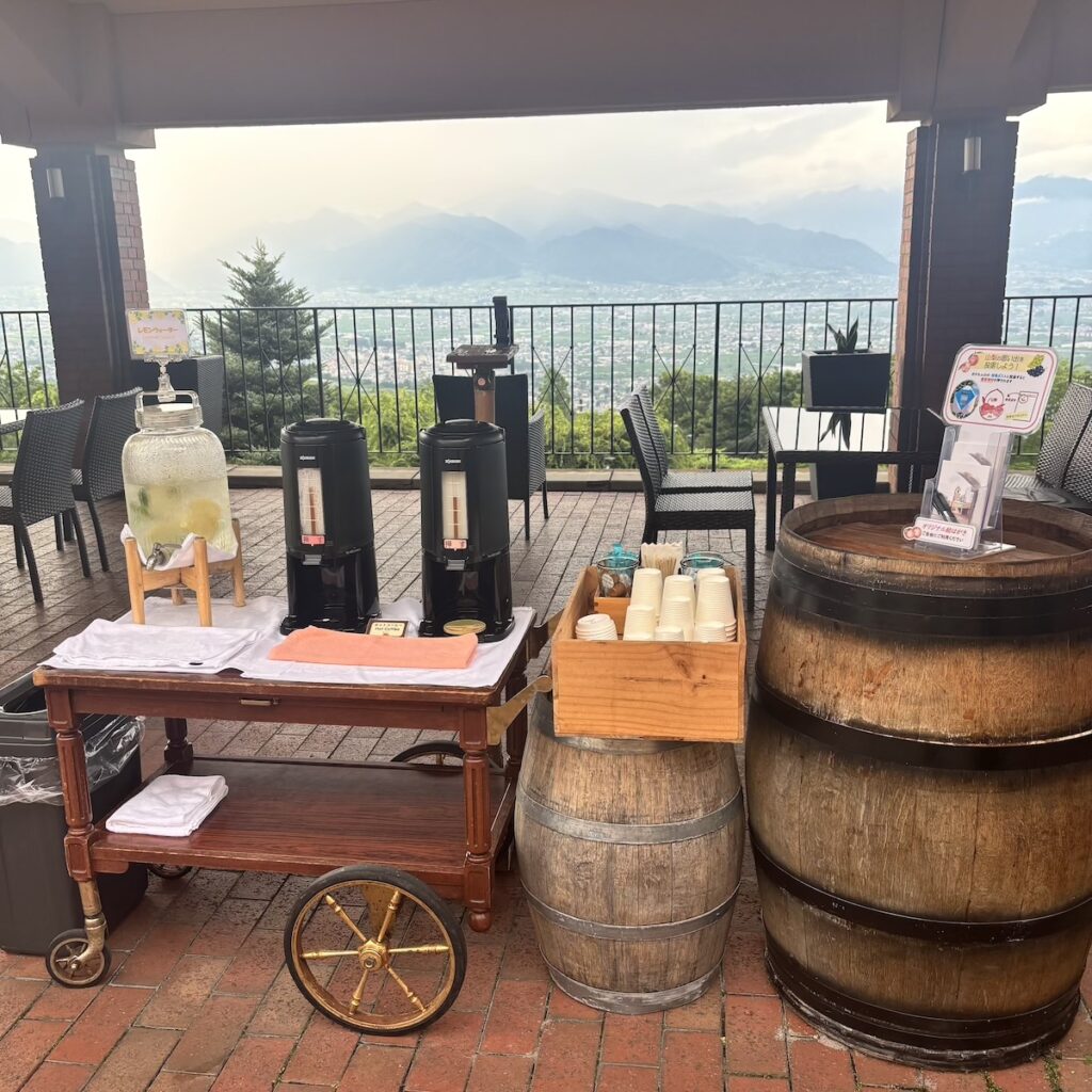 シエラテラスの朝コーヒー
