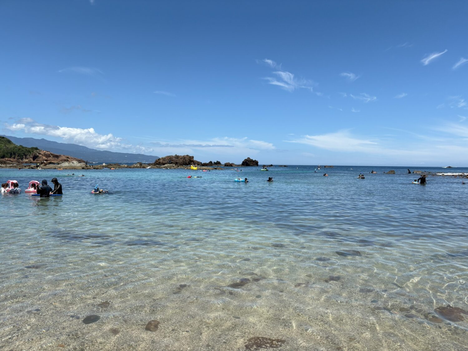 透明度の高い海
