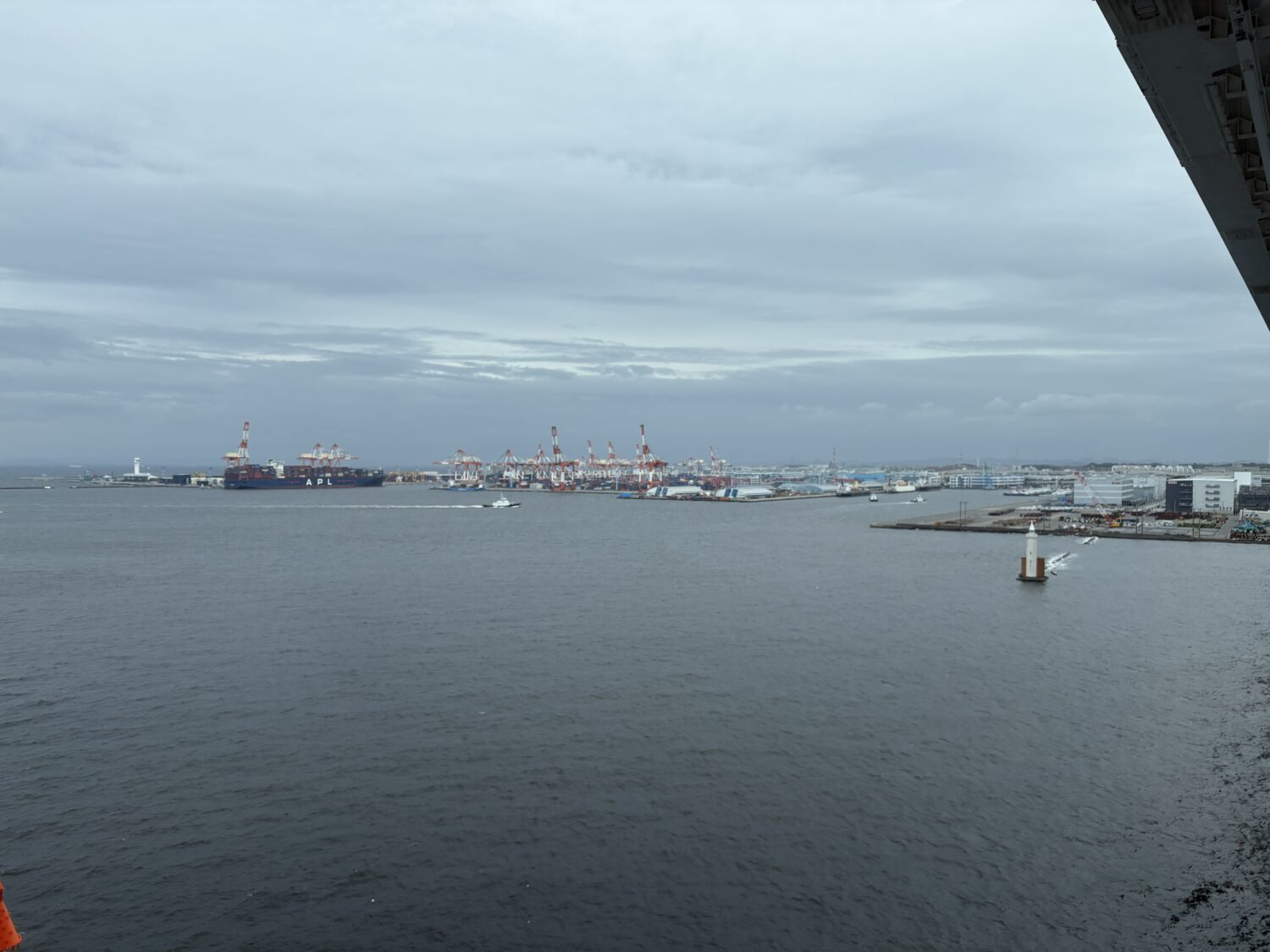 新本牧ふ頭方面の写真