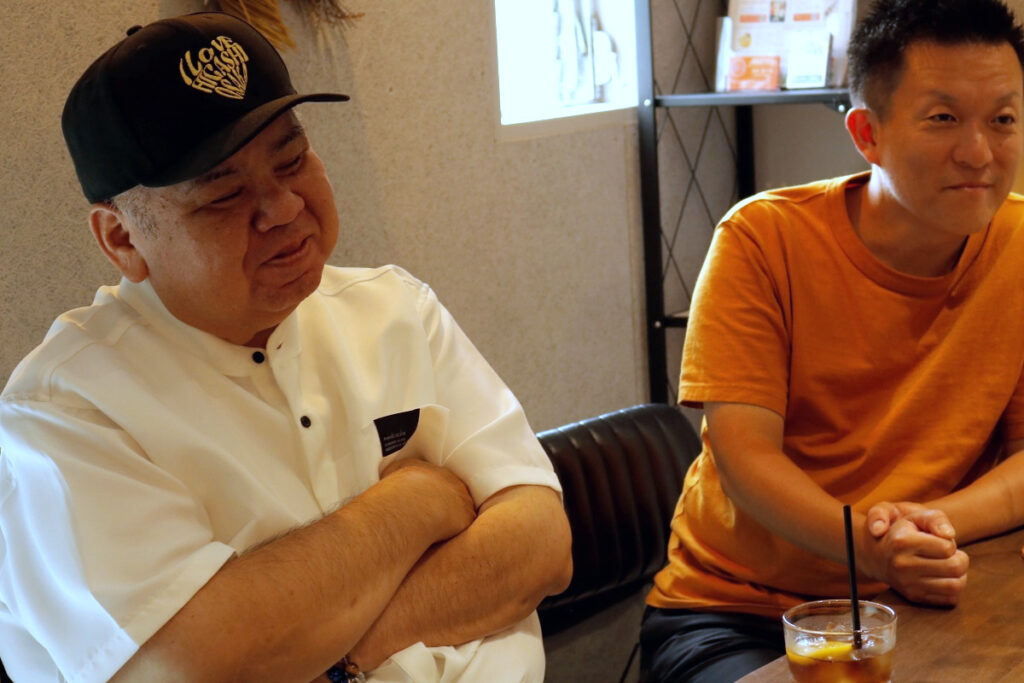 東大阪ローカルメディア座談会―太田さん(アイラブ東大阪)と岡田さん(まいぷれ東大阪)
