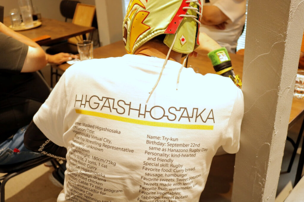 東大阪ローカルメディア座談会―東大阪フォントを使用したTシャツロゴ
