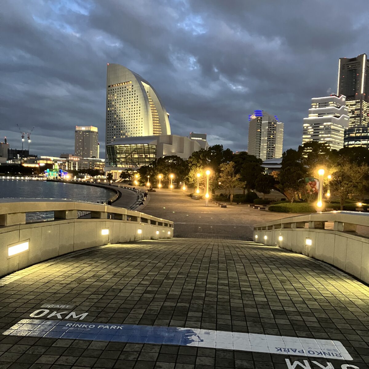 ベイウォーク横浜のスタート地点の写真