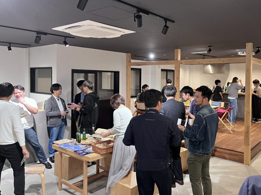 会話が盛り上がる参加者