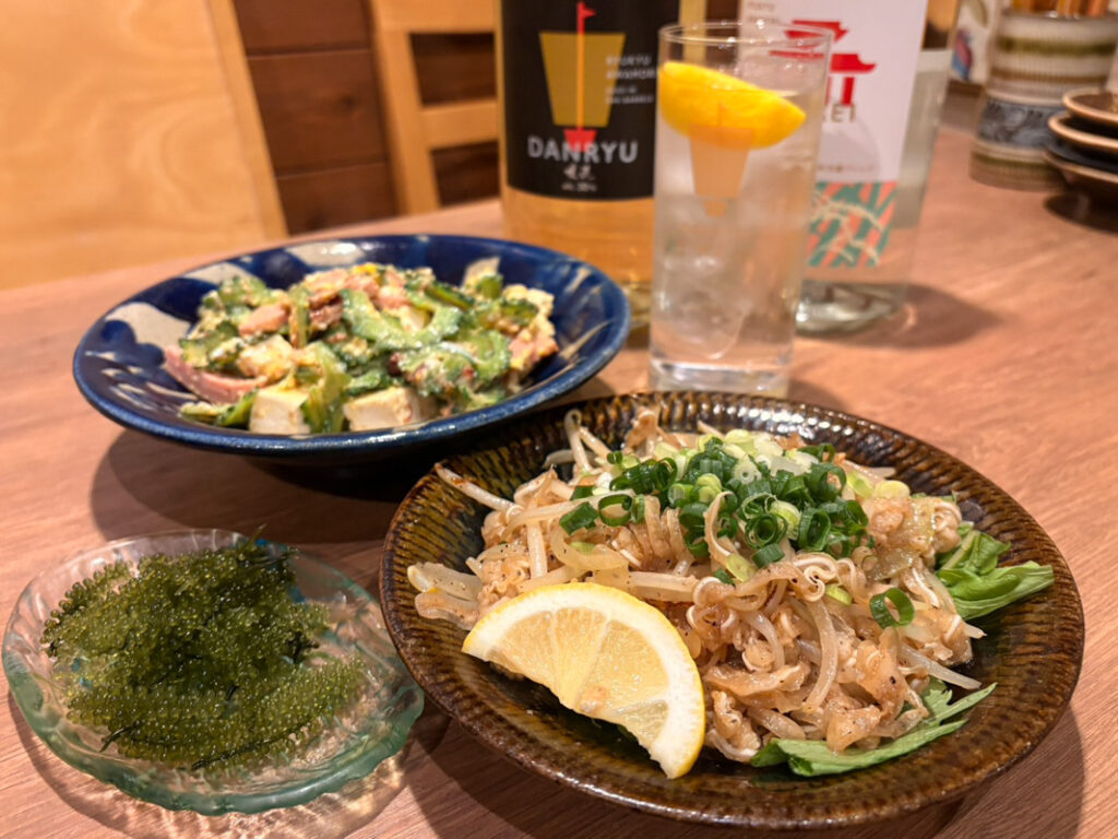 ミミガーのガーリック炒め