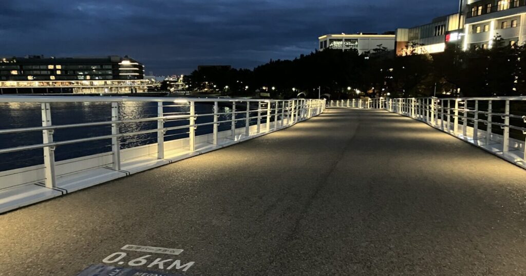 ベイウォーク横浜5kmコース
