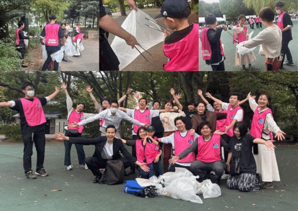 ウェルネスクリーン活動の様子（写真提供：ばばフェス！みんなのウェルネスデイ実行委員会）