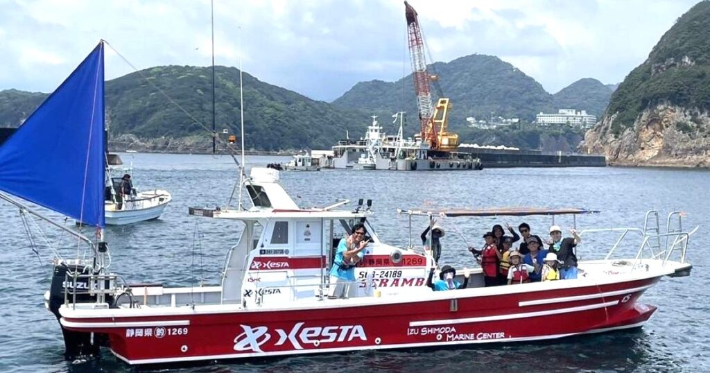 伊豆下田マリンセンターの釣り船