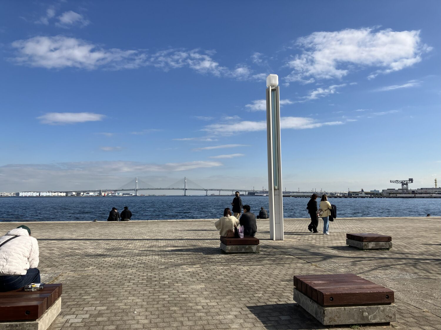 臨港パークからの眺め