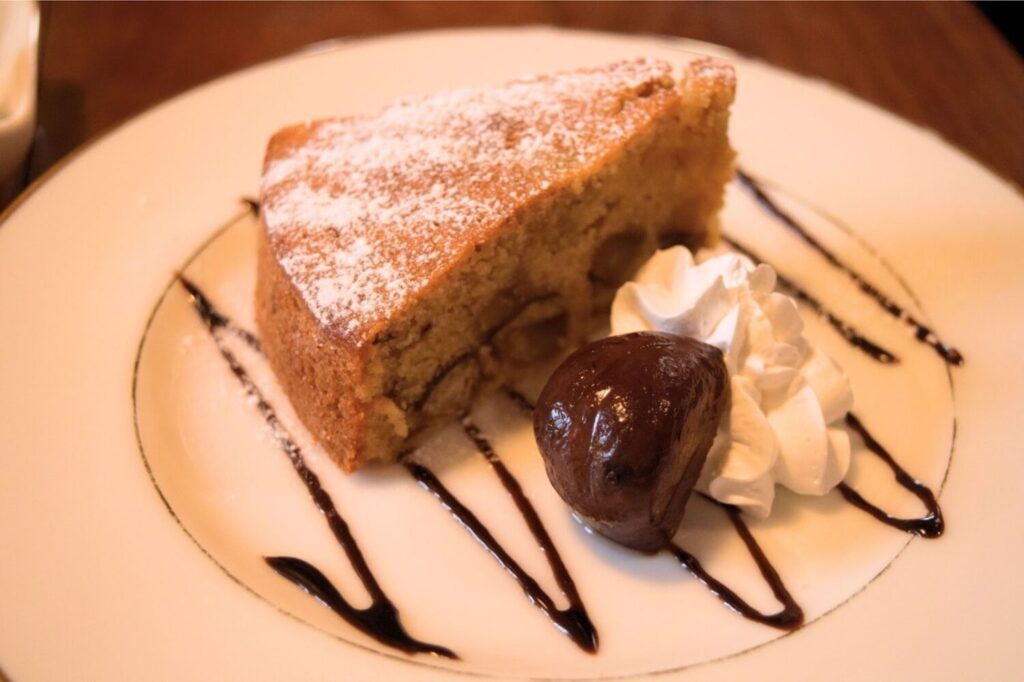 ヴィバーチェで提供される季節のデザート