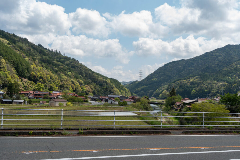 萩市佐々並の風景