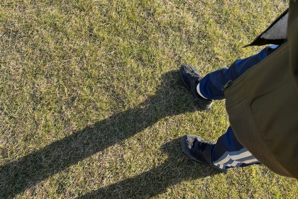 東大阪　公園　スカイランド　芝生