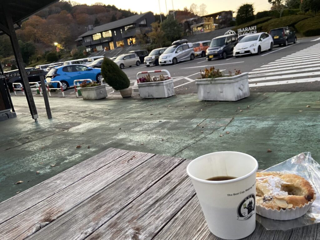 いばらきフラワーパーク駐車場