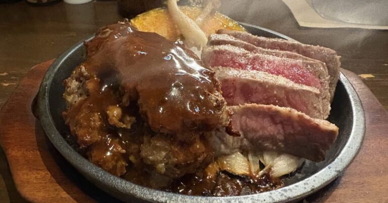 お腹いっぱい神戸牛ステーキを食べられる！贅沢なのにコスパ最強の「神戸牛ステーキ&ハンバーグ カミシゲ」