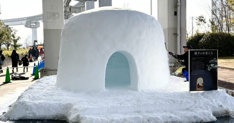 大阪にいながら秋田を満喫！大阪国際空港雪まつりに行ってきた